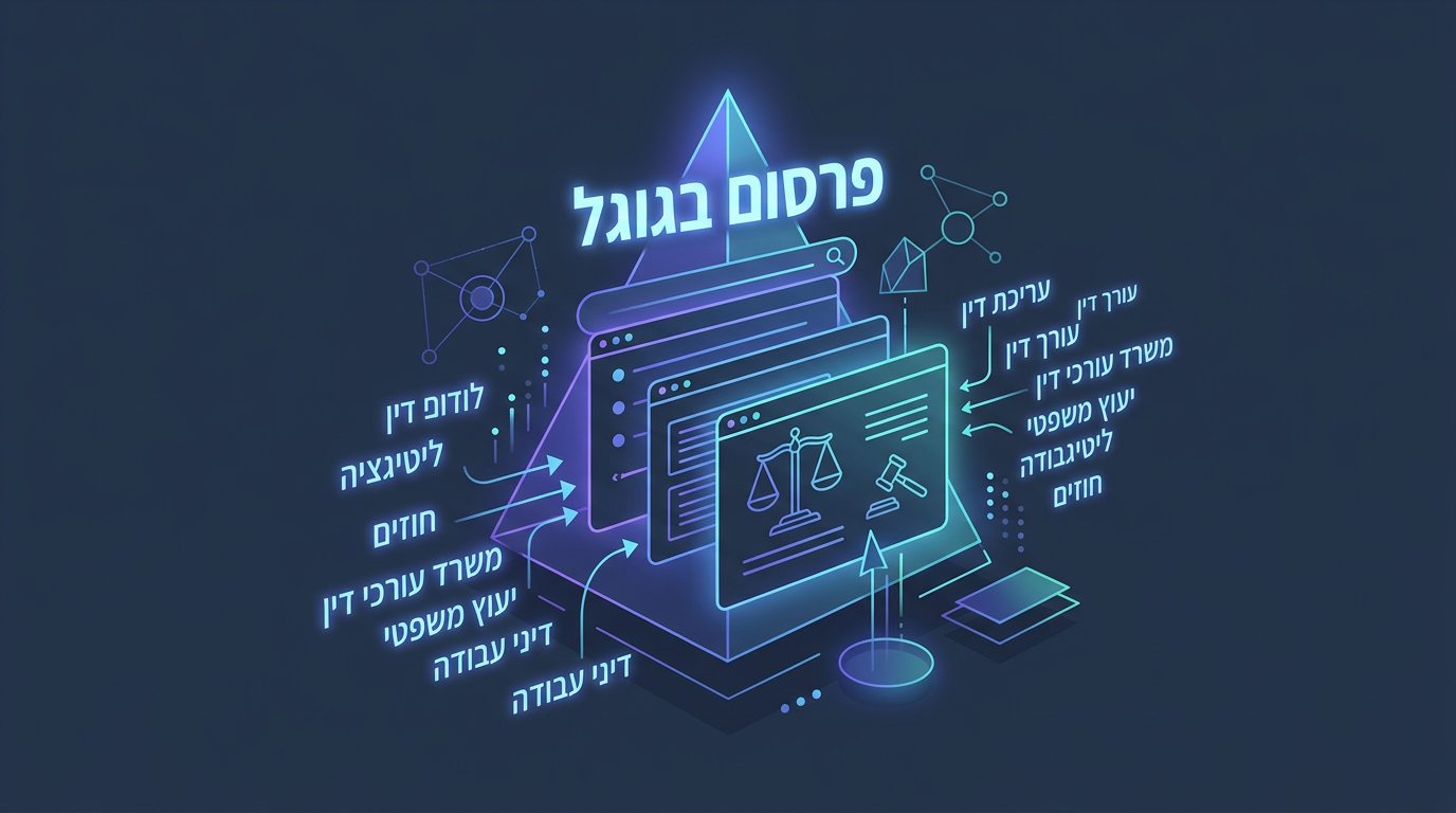 פרסום בגוגל של אתרי עריכת דין
